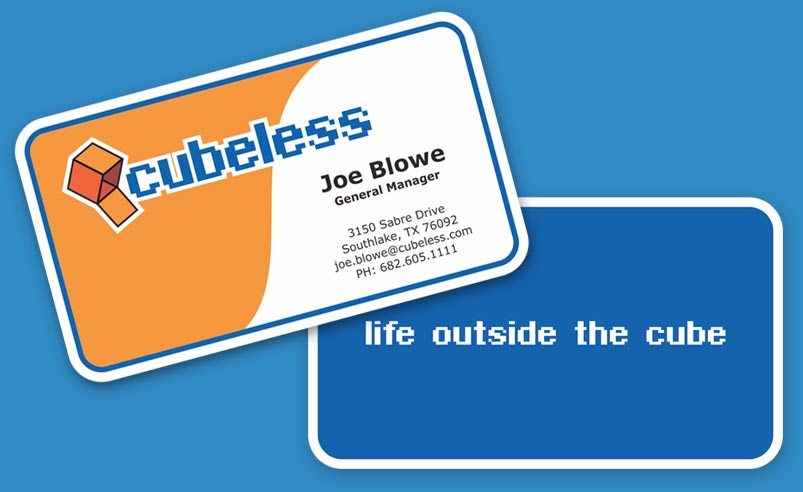 Cubeless Business Cards