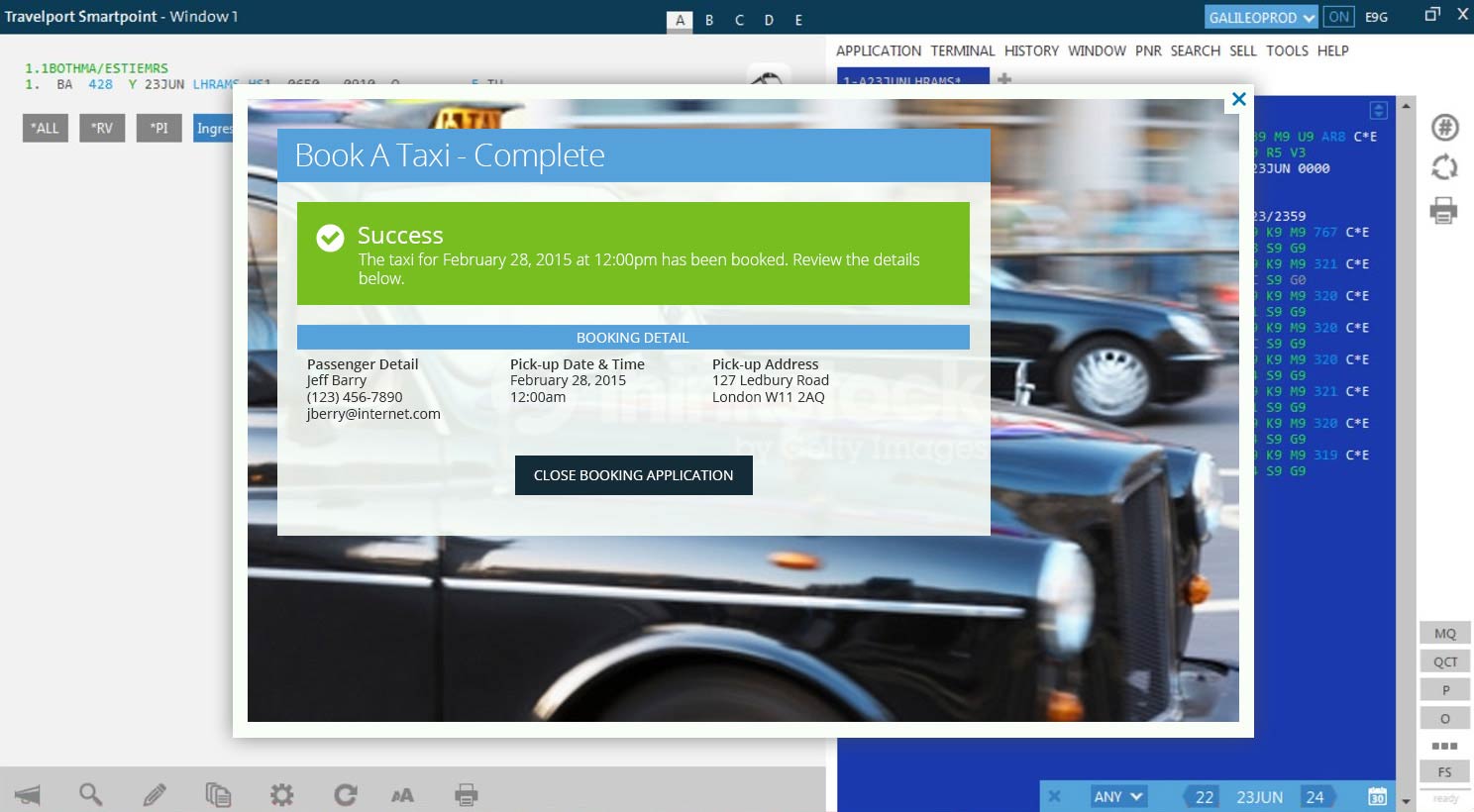 Ferry Booking - Booking Confirmation