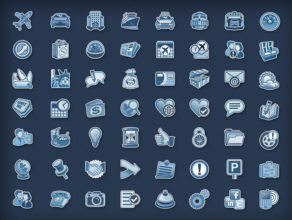TripCase Icons